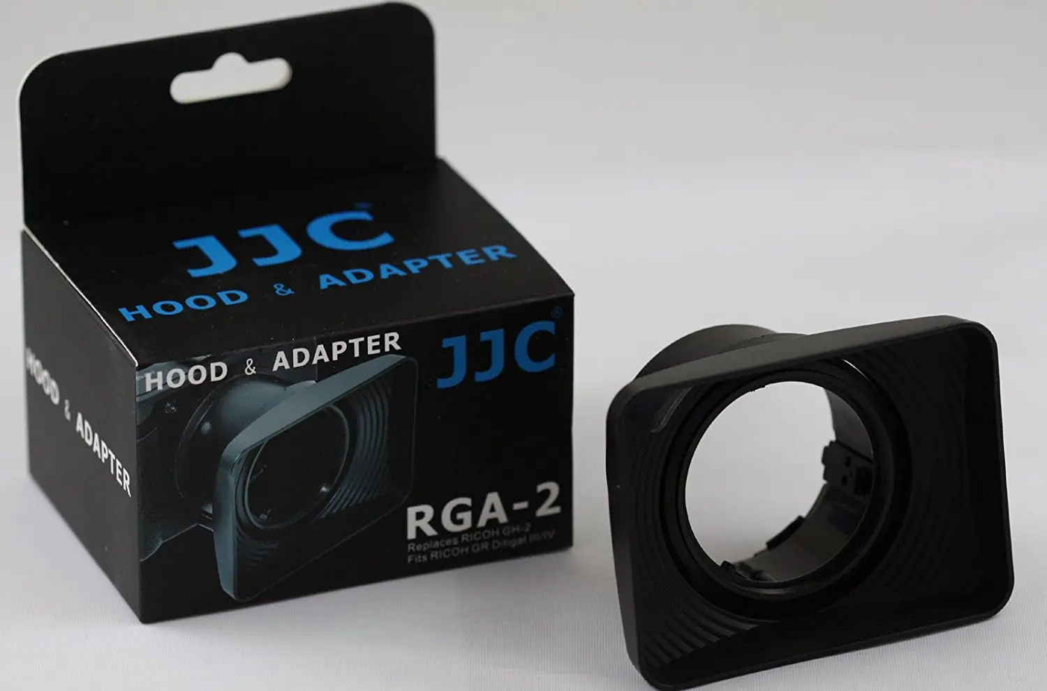 Get Quotations · JJC RGA-2 Professional Lens Hood & Lens Adapter 43mm for Ricoh  GR III &