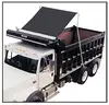 Black Dump Truck/Trailer Mesh Flip Tarps (7' W x 12' L)