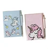 Custom printed unicorn sticky note with pen for kawaii sticky note
