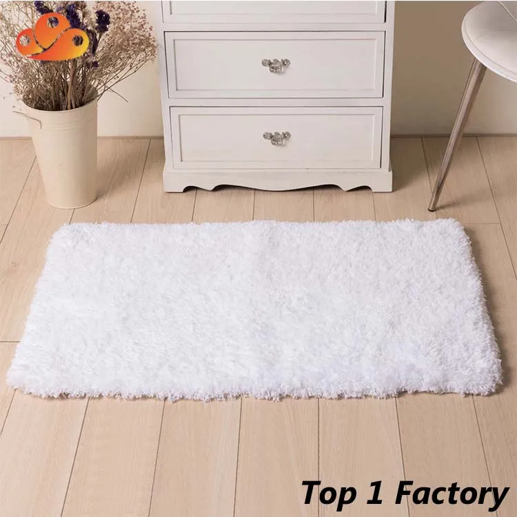Microfiber High Quality Bath Mat Non Slip Memory Foam Bathroom Rugs Cotton Washable Custom Product On