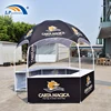 Hexagon Foldable Dome Kiosk Advertising Tent Canopy