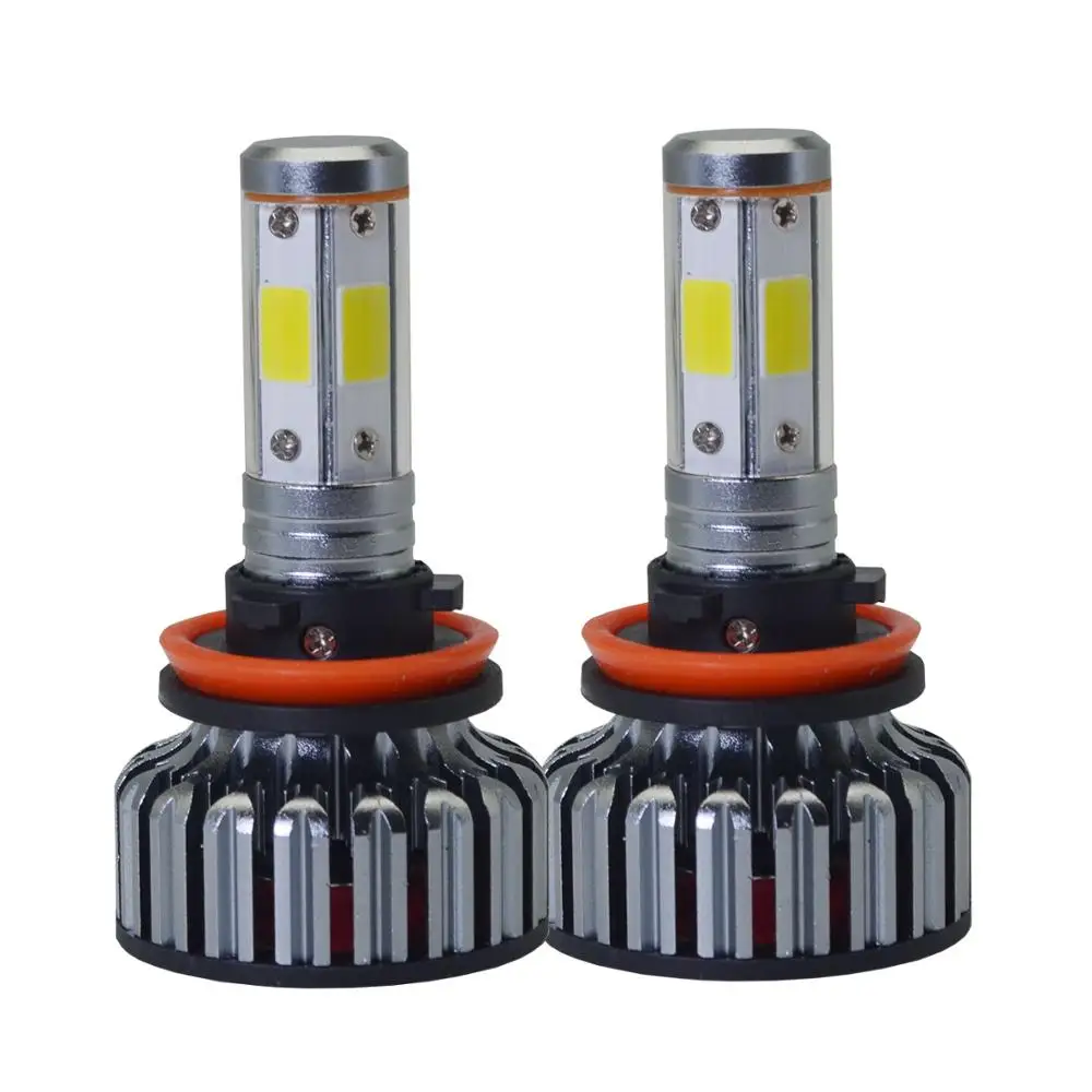 Wholesale high quality V18 auto led headlight 12v h11 led light h4 h7 led car bulb