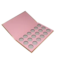 

2019 New Pink 18 colors custom printed empty eyeshadow palette