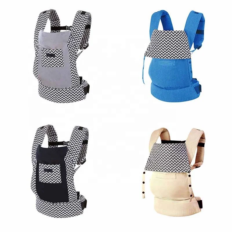 China Factory Ergonomic Stretchy Cotton Newborn Carrier Backpack Baby Sling Wrap for Mom Dad