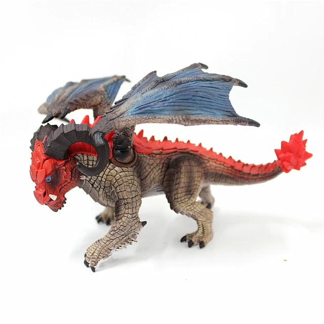 oem factory plastic dragon cartoon action figure toys
