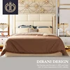 italian imported modern leather king size bed latest nubuck leather king size bed