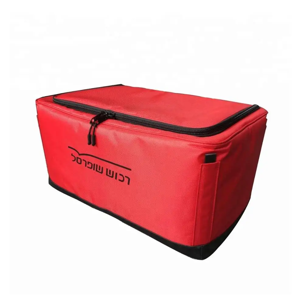 

large thermal insulated food delivery cooler bag, Red