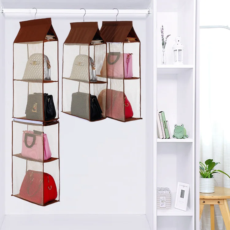 Over The Door Shoe Hanging Closet Purse Organizer In Stock For