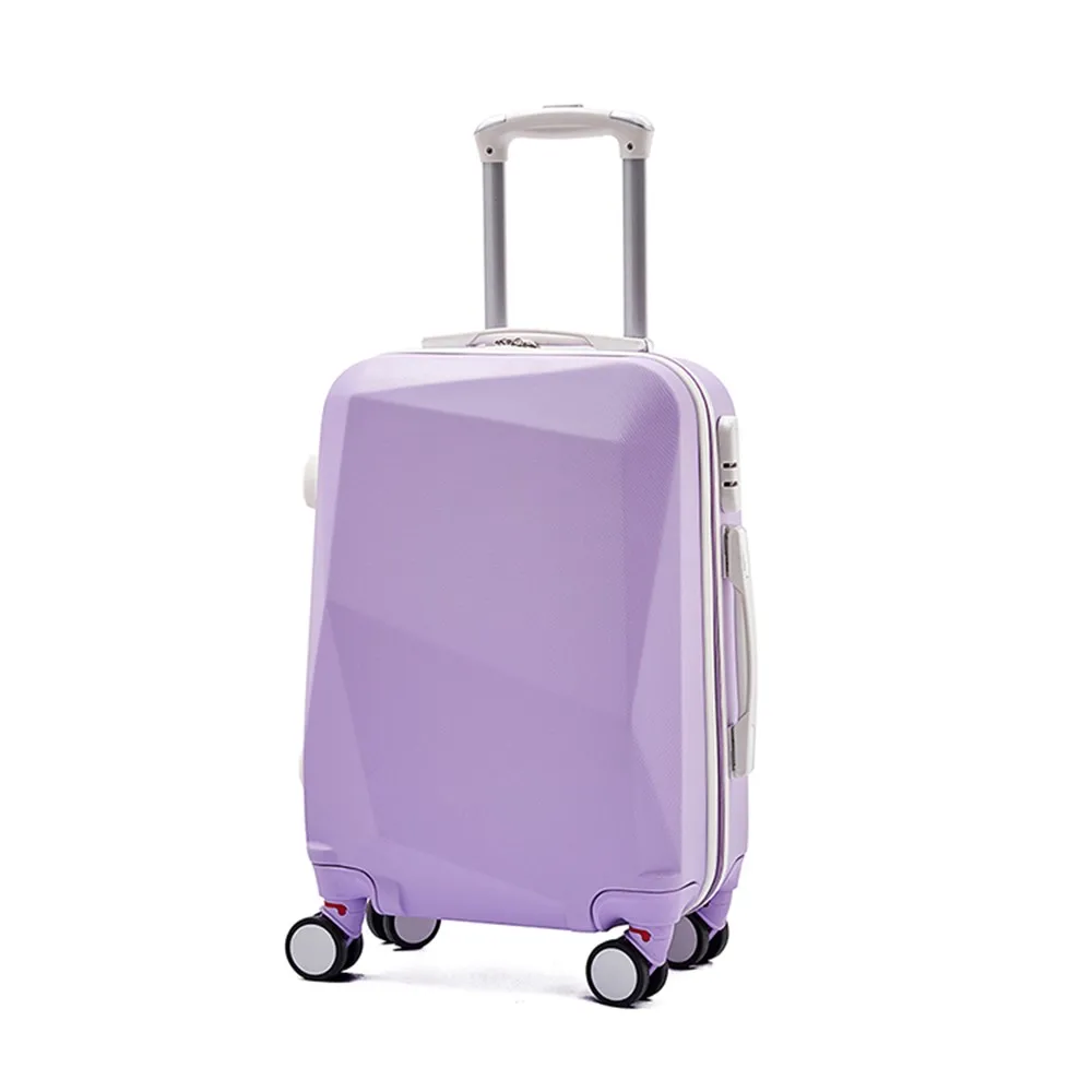 Classical Diamond Shape Abs Hardside Case,Trolley Suitcase From Luggage ...