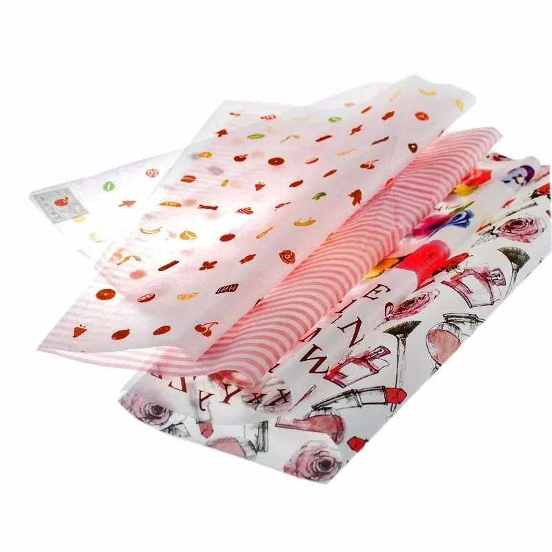 Customized Greaseproof Paper,Food Wrapping Paper,Burger Wrapping Paper