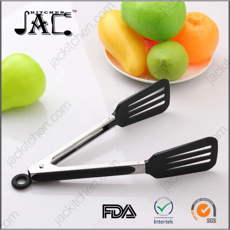 Softice Tong Wiith Wooden Handle