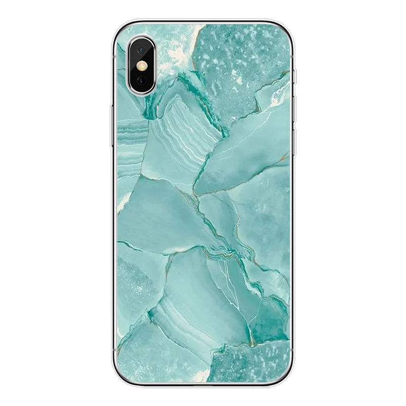 Free shipping Phone Cover for iPhone 6s 7 8 Plus X XS Max XR Soft TPU Mobile Marble Case