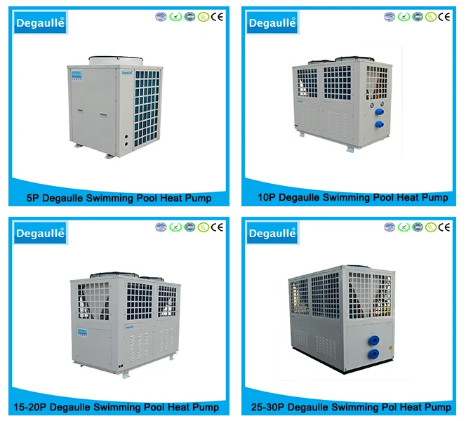 Deron Swimming Pool Heat Pump Swimming Pool Heat Pump Guanzhou Split