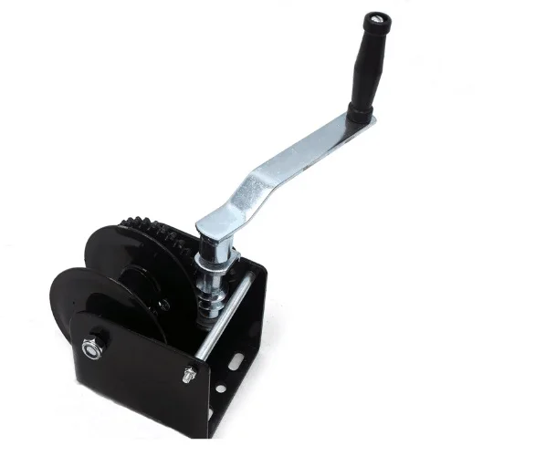 
CE SGS approved manufacturing 1500lbs hand worm gear ratchet winch 