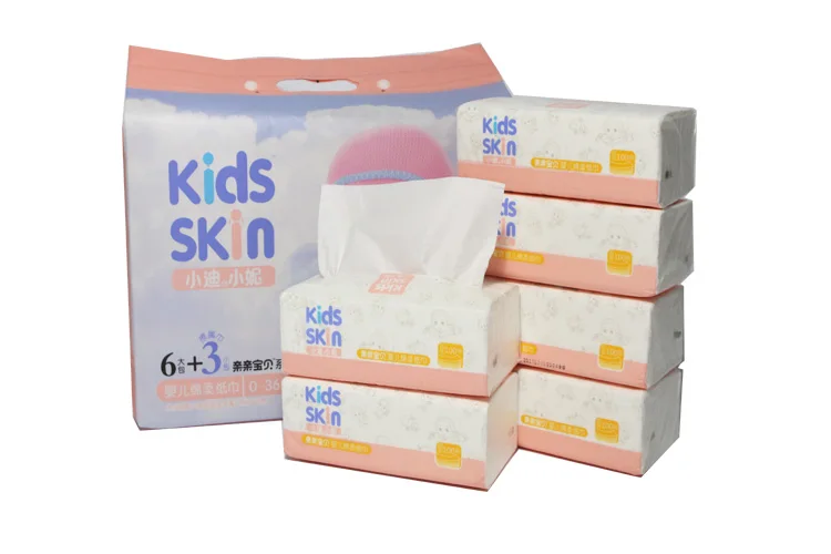 Customized Soft Pack Cotton Kid Facial Paper Baby Tissue For Oem/odm Buy Baby Tissue,Baby Soft