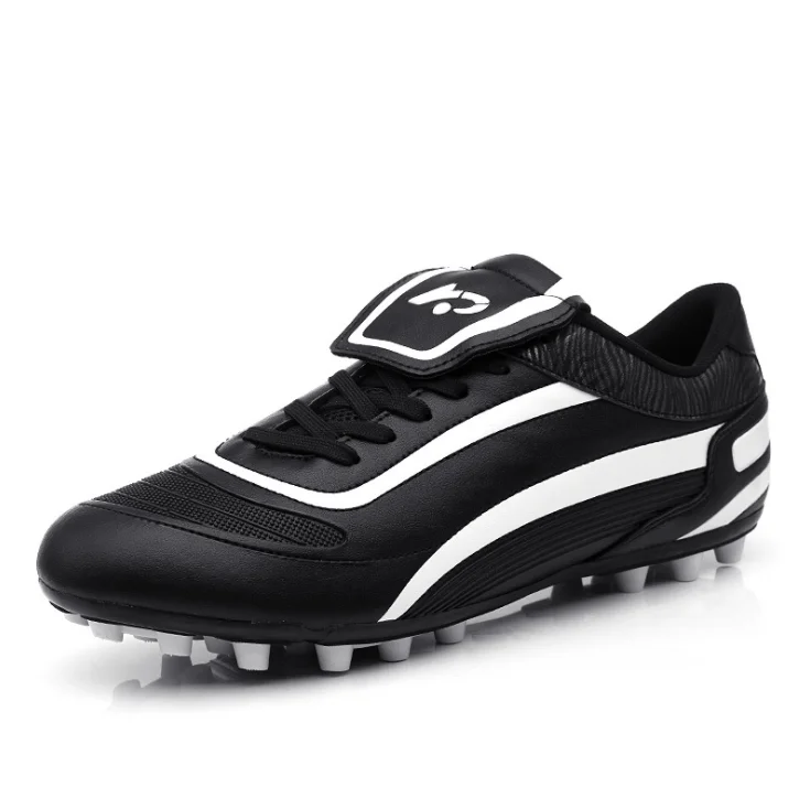 black soccer shoes