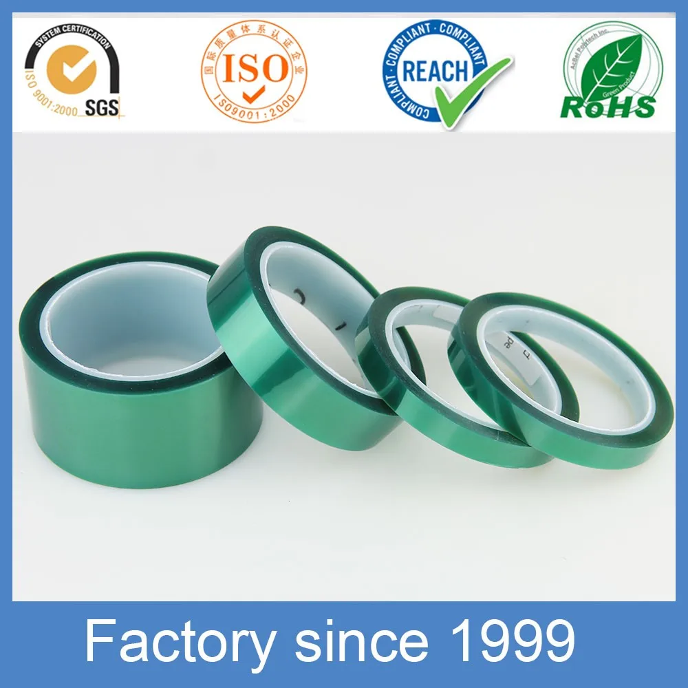 High Temperature Polyester Silicone Adhesive Tape - Buy Polyester ...