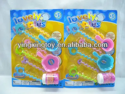 Interesting kids toy fun plastic soap bubble toys set