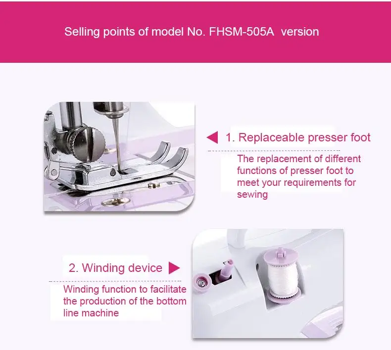 electric practical sewing machine