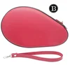 Manufacturer's direct selling pu leather eva pingpong tennis racket case