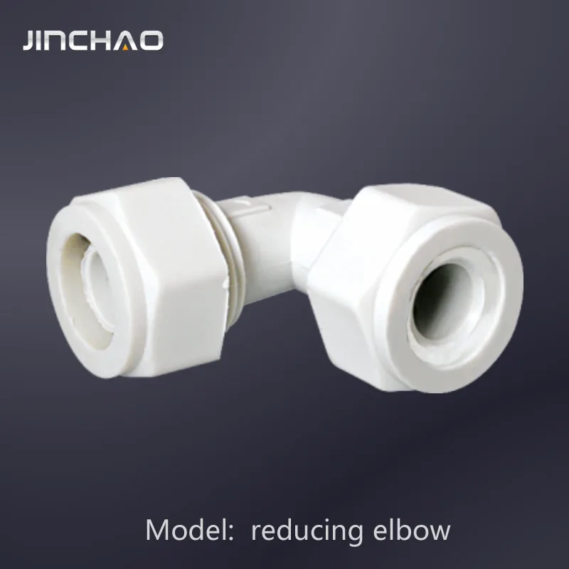 White/black Plastic Water Line Pipe Fittings Sanitary Fittings For
