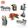 Automatic Small Scale Complete Fruit Jam Making Machine Jujube Paste Grinder Processing Plant Tomato Ketchup Production Line