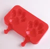 HanChuan Factory Selling , Silicone Paw Shape Popsicle Mould (with Lid)