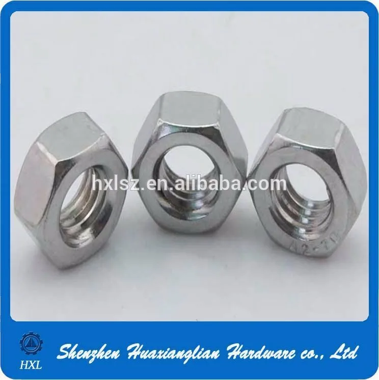 Ukuran Standar Anti Karat Hexagon Baut Dan Kacang Dibuat 