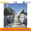 elaborate marble granite stone eagle statue