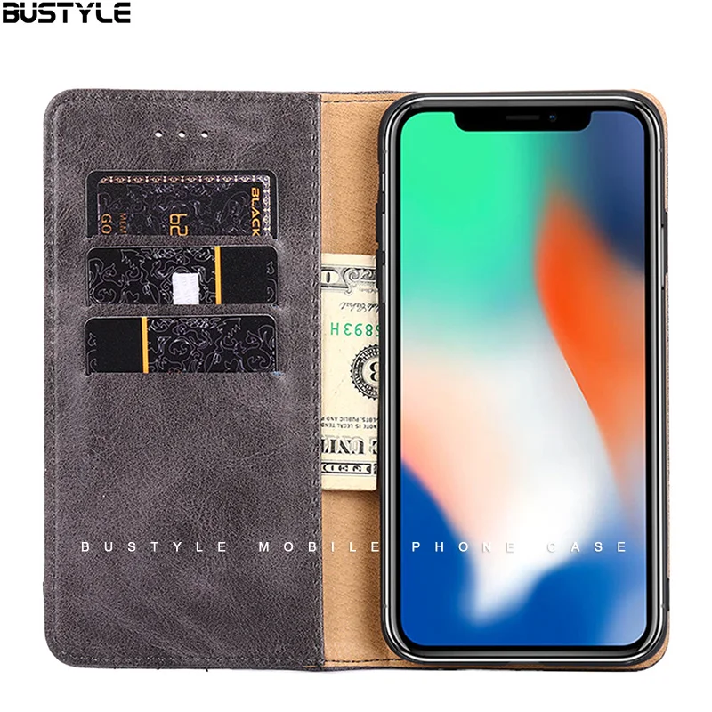 

High Quality PU Flip Leather Phone Case for iPhone Xs Max, Luxury 2 in 1 Leather Wallet Cell Phone Cover for Huawei P30 pro