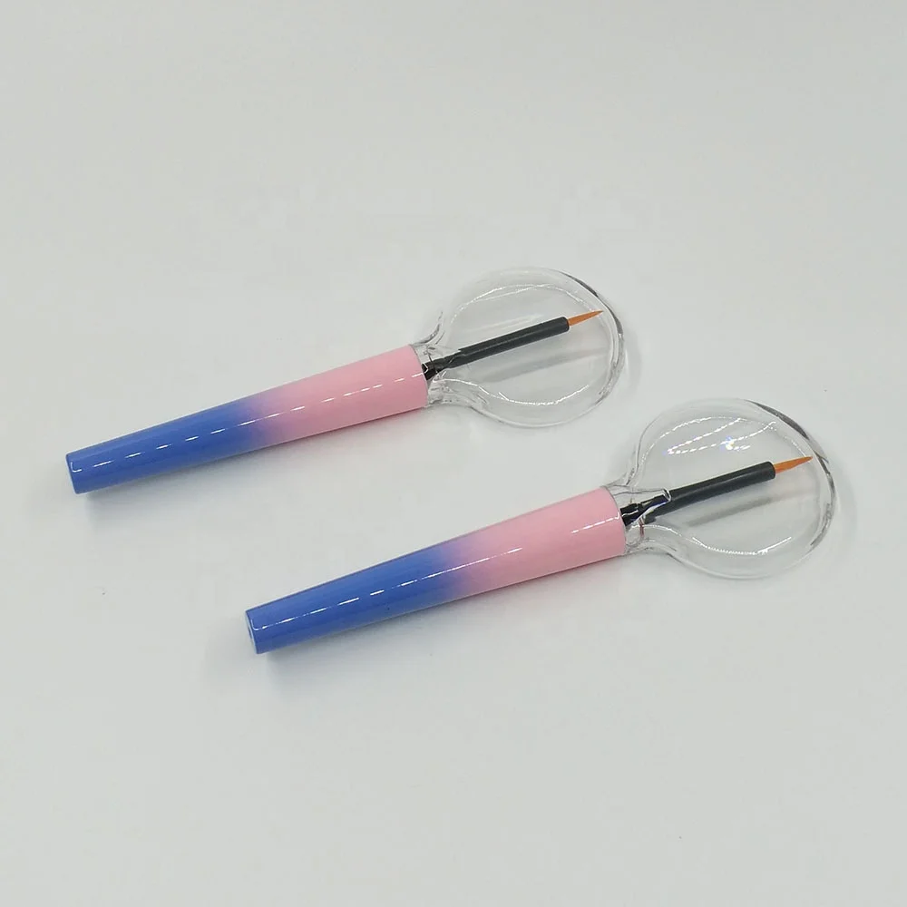 

Hot selling Empty 5ml Lovely Gradient Lollipop Shape Liquid Eyeliner Container,Eyeliner Tube,Eyeliner Packaging, Lovely gradient pink&blue