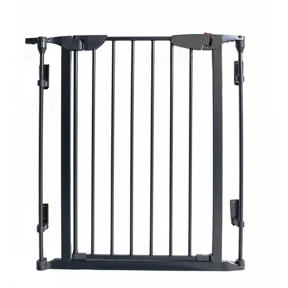 
Metal walking- through baby guard gate stair barrier gate 