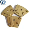 Round PCD Tip For Stone Epoxy Floor Grinding Segment Welding Onto Diamond Pad