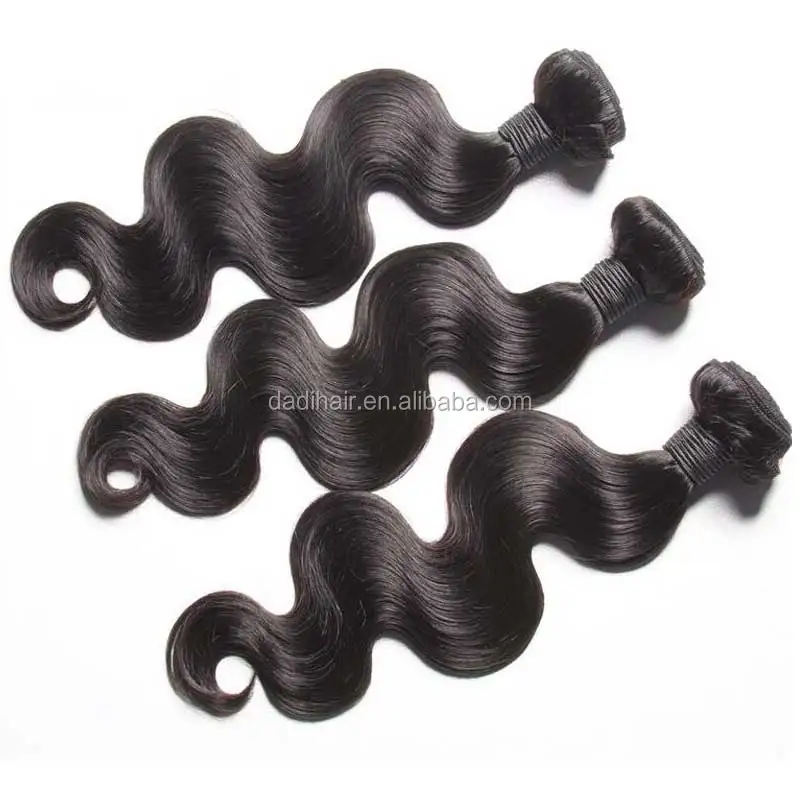 

Natural Black Body Wave Brazilian Human Hair Weaving, Cheap 10A Grade 100 Human Hair Extension