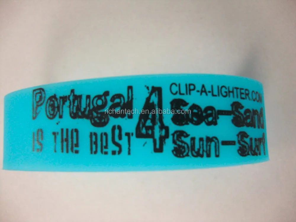 Don't Lose Your Lighter Customized Logo Printed Protect Silicone Rubber