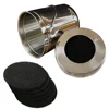 Best quality design fashion round carbon activated filters for compost pin