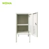 Small home single door metal storage cabinet with leg