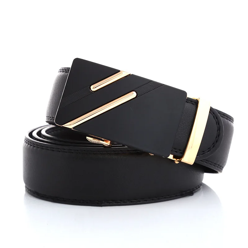 Men Belt Male Genuine Leather Strap Belts For Men Top Quality Automatic