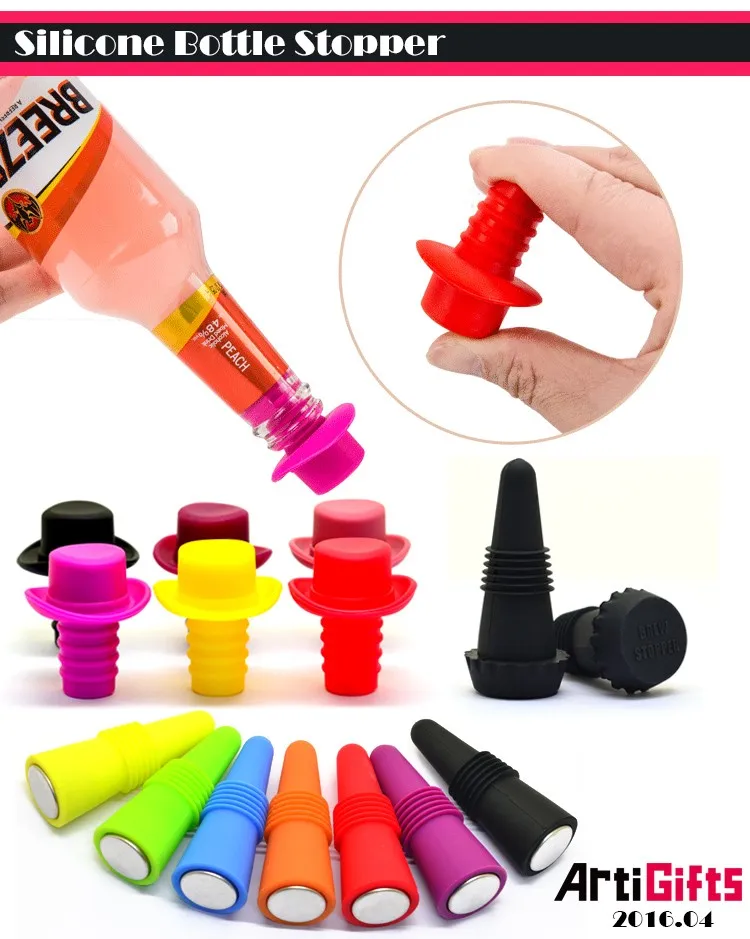 Artigifts newest product zinc alloy wine bottle stopper