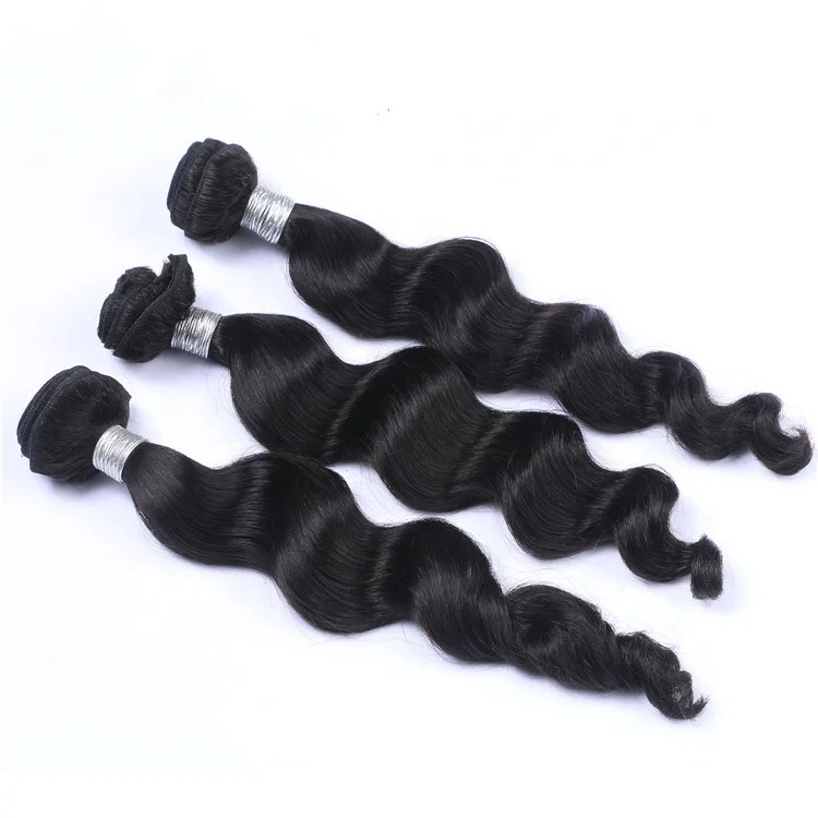 

Hot Selling unprocessed 100% peruvian hair extension loose wave human hair bundles, Accept customer color chart