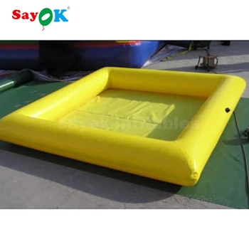 heated inflatable pool