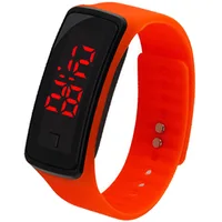 

Custom led student sports bracelet watch LED watch silicone watch