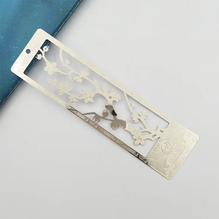 Custom Wholesale Laser Cut Metal Bookmarks For Books Buy Custom Zinc