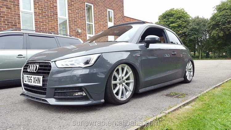 nardo gray gloss car wrap vinyl