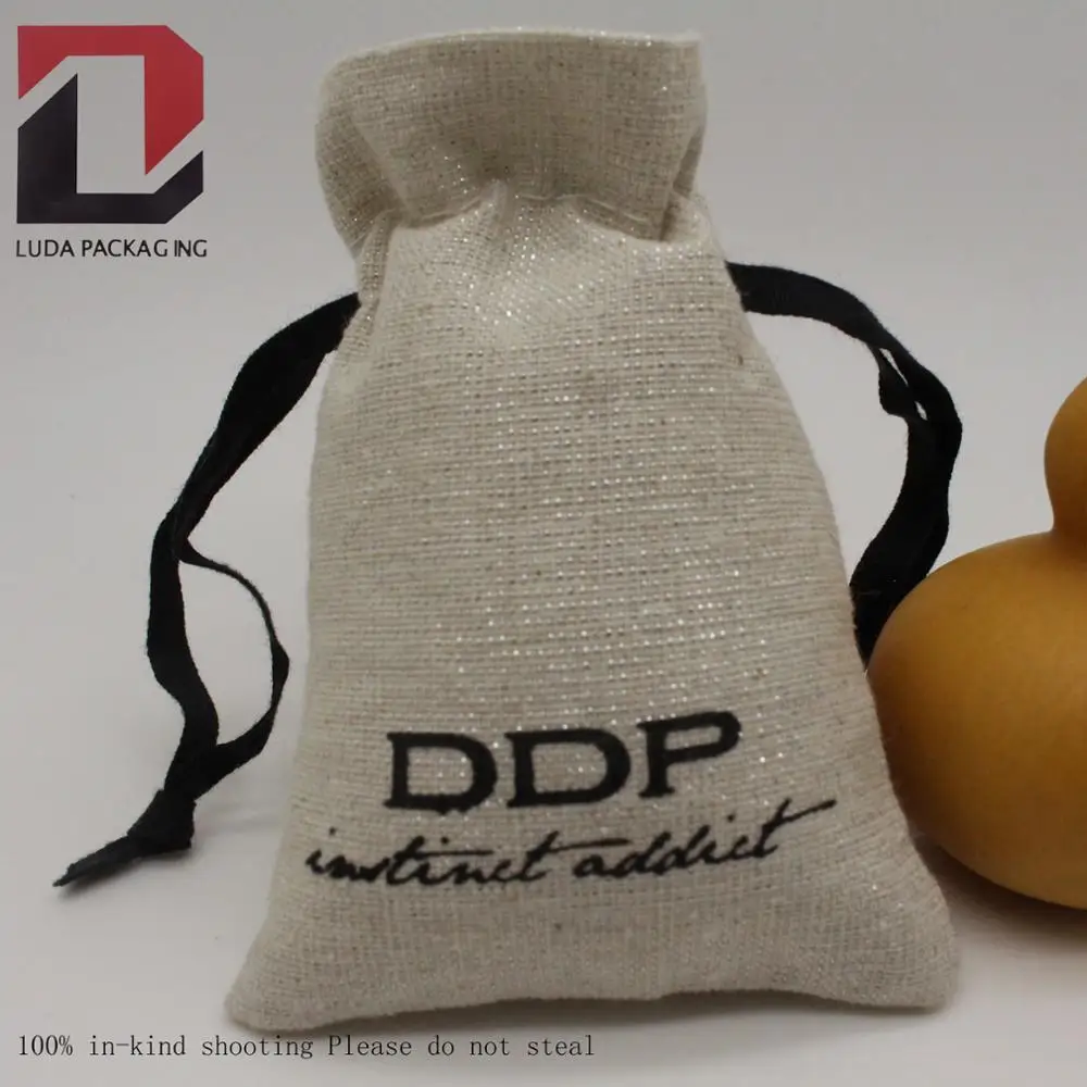 

Custom white jute drawstring bag burlap pouches wholesale for salts, Customized color(blue,white ,black ,yellow ,green )