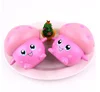 Pink Mushroom PU Hand Squeeze Squishy Food Soft Toy Scented Anti Stress Relief Balls Foam Scrap Toys Licensed Supplier