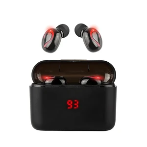 Q32 TWS Bluetooth Earbuds LED Display Power Bank Case