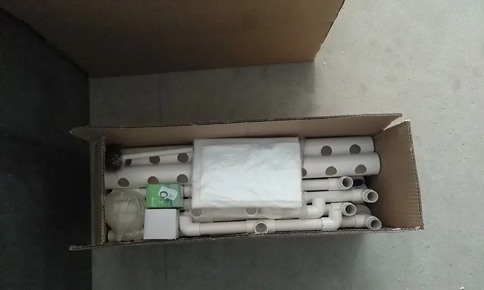 
Skyplant Diy Hydroponics Grow Kits Single Side PVC Pipe Indoor NFT Hydroponic System 
