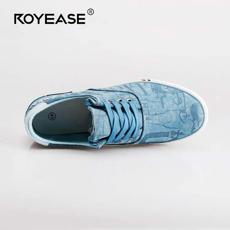 Novelty 2019 High Quality Sky Blue Flat Shoes Fashionable Sneakers