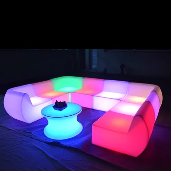 Rgb Colors Changing Light Up Patio Furniture Pe Plastic Illuminated Led Bar Nightclub Lobby Sofa With Remote Control Buy Lobby Sofa Circular Furniture Sofa Hotel Lobby Sofa Product On Alibaba Com